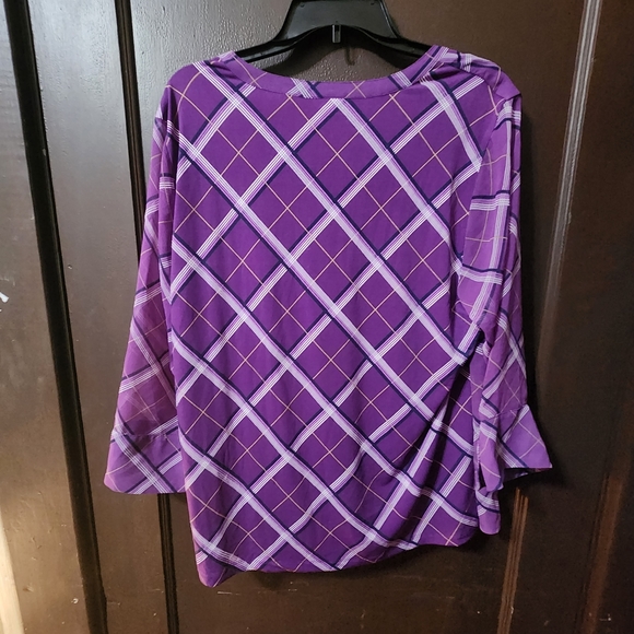 Top Charter Club Size XL Front Over and Sleeves 100%Polyester - Picture 2 of 2